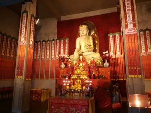 Buddha Statue im Jing An Tempel