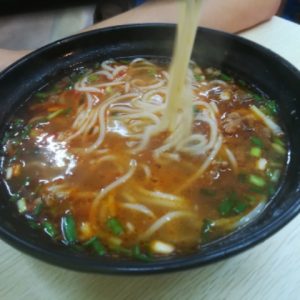 Suppe essen in Shanghai